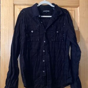 Men’s Affliction Button Down